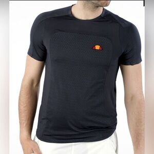 Ellesse Vanetti Navy Blue Men’s Medium  Tennis Athletic T-Shirt